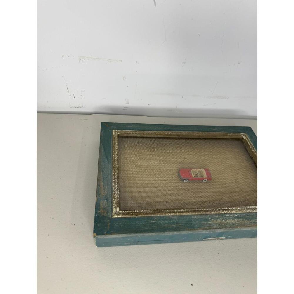Valerie Bertinelli wooden Display Case Glass Opening 16” H 11 W 2.25 Depth